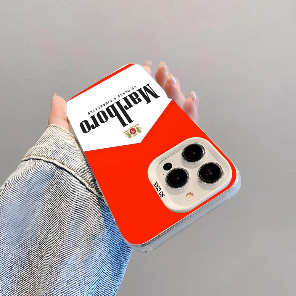 Phone Cases Blunt - جراب هاتف M-MarlboroES C-cigarettes مقاوم للصدمات