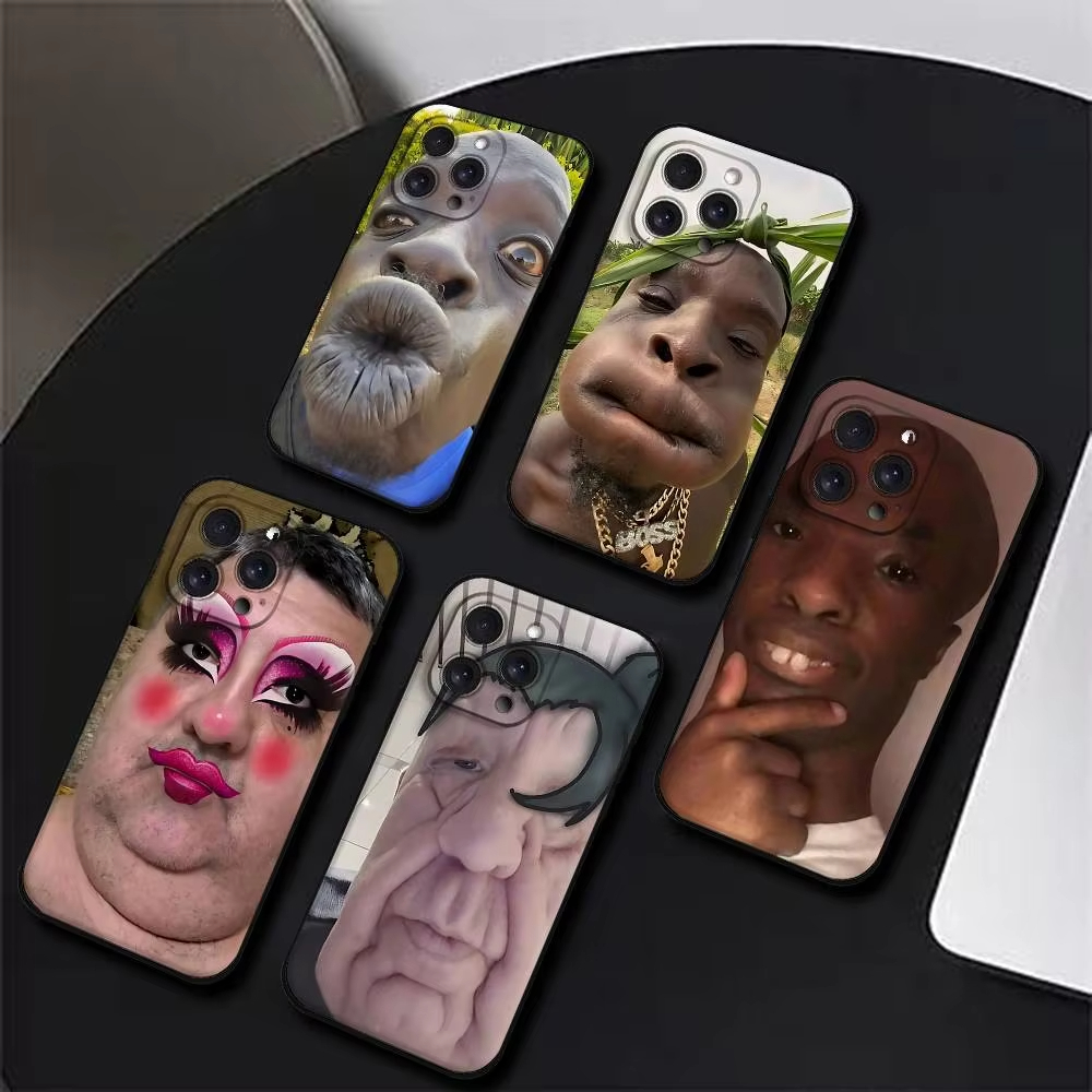 Phone Cases Ugly - غطاء هاتف مضحك بتصميم رجل قبيح