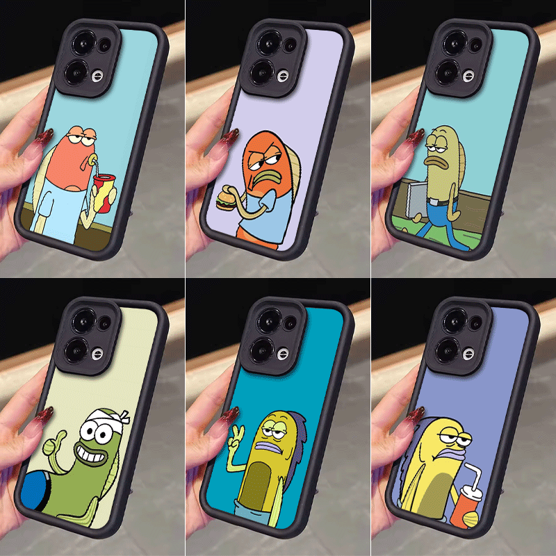 Phone Cases Ugly - غطاء هاتف مضاد للصدمات بتصميم سمكة