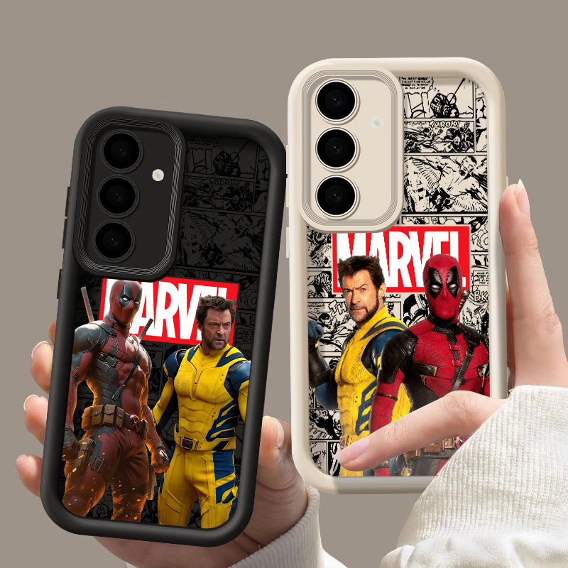 Phone Cases Samsung S25 Fe - جرابات مارفل ديدبول وولفرين لهواتف سامسونج