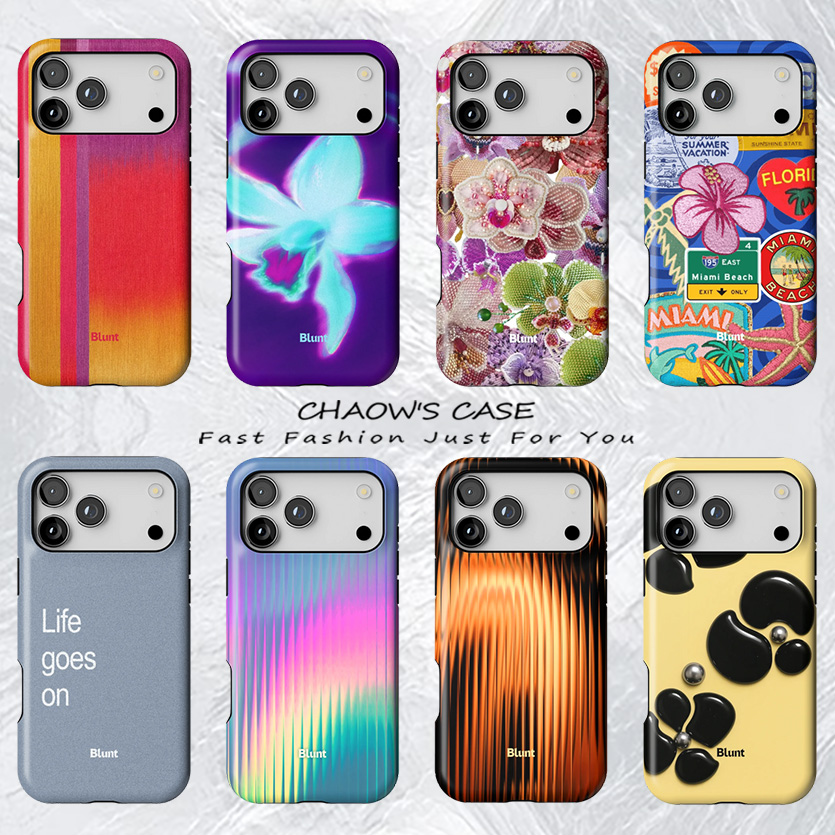 Phone Cases Blunt - غطاء هاتف فاخر بتصميم زهور متدرجة