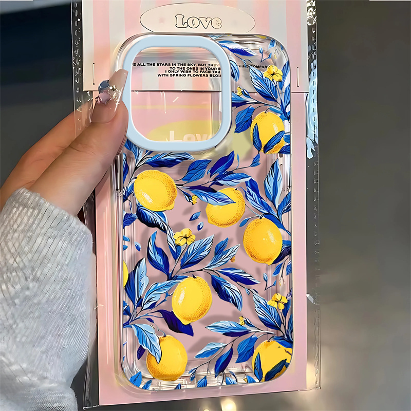 Phone Cases Iphone 11 - غطاء حماية ناعم بتصميم فاكهة الليمون