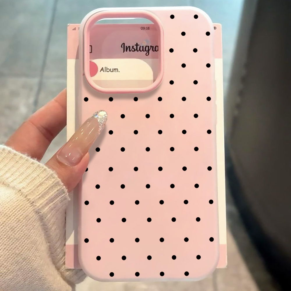 غطاء حماية بسيط بنقشة النقاط ا - مراجعة Phone Cases Samsung S25 Fe وسعره