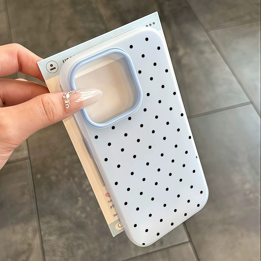 غطاء حماية بسيط بنقشة النقاط ا - مراجعة Phone Cases Samsung S25 Fe وسعره
