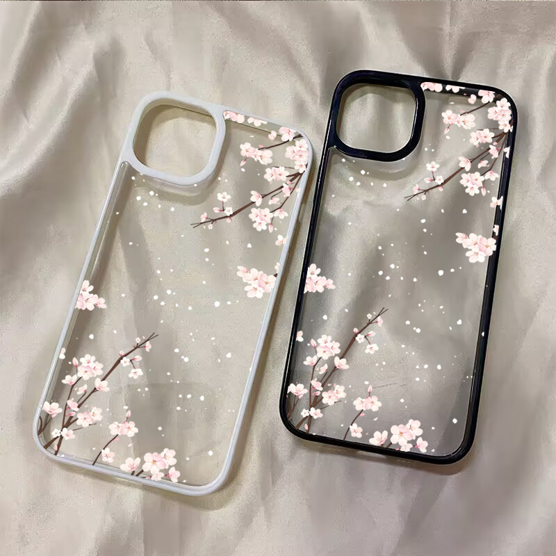 غطاء هاتف مزين بزهور الكرز لآي - مراجعة Phone Cases Cherry وسعره