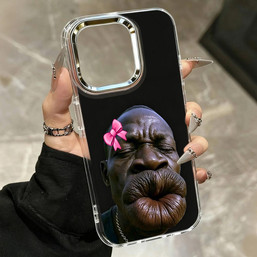 غطاء هاتف شفاف أسود ناعم بتصمي - مراجعة Phone Cases Ugly وسعره