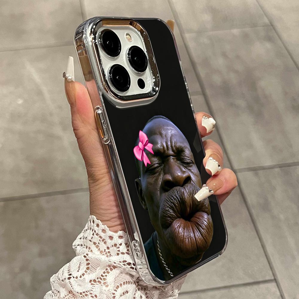 غطاء هاتف شفاف أسود ناعم بتصمي - مراجعة Phone Cases Ugly وسعره