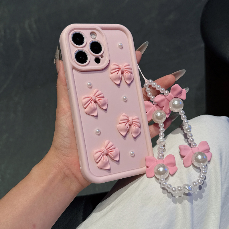 غطاء هاتف وردي مع رباط لؤلؤي م - مراجعة Phone Cases Iphone 11 وسعره
