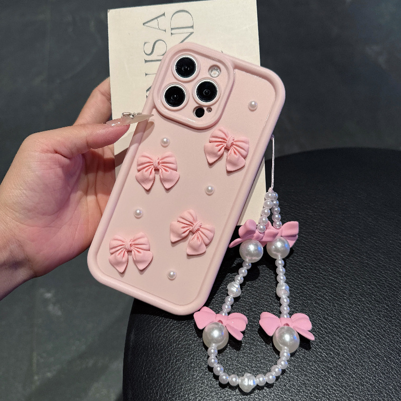 غطاء هاتف وردي مع رباط لؤلؤي م - مراجعة Phone Cases Iphone 11 وسعره