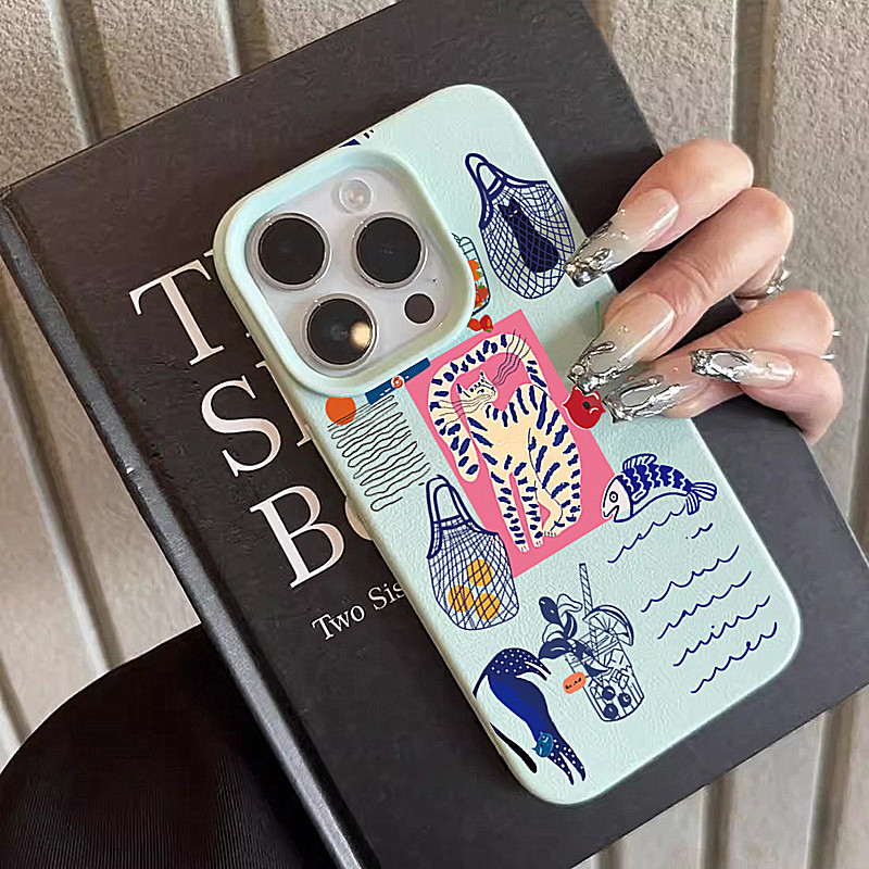 جرابات هاتف جديدة بتصميم قطة ا - مراجعة Phone Cases Cherry وسعره