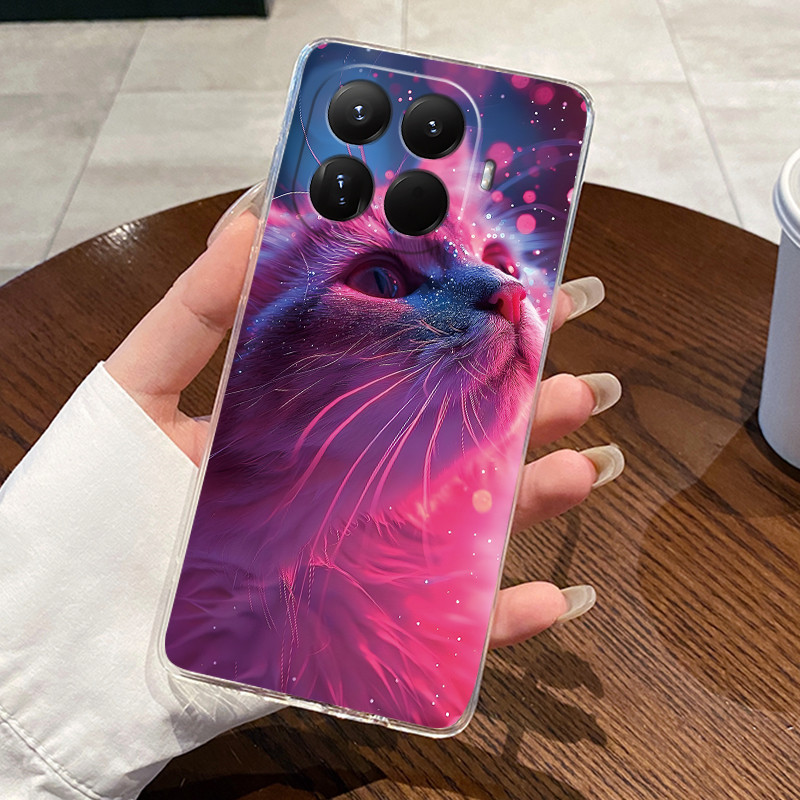غطاء سيليكون شفاف ناعم من مادة - مراجعة Phone Cases Cat وسعره