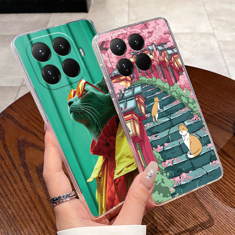 غطاء سيليكون شفاف ناعم من مادة - مراجعة Phone Cases Cat وسعره