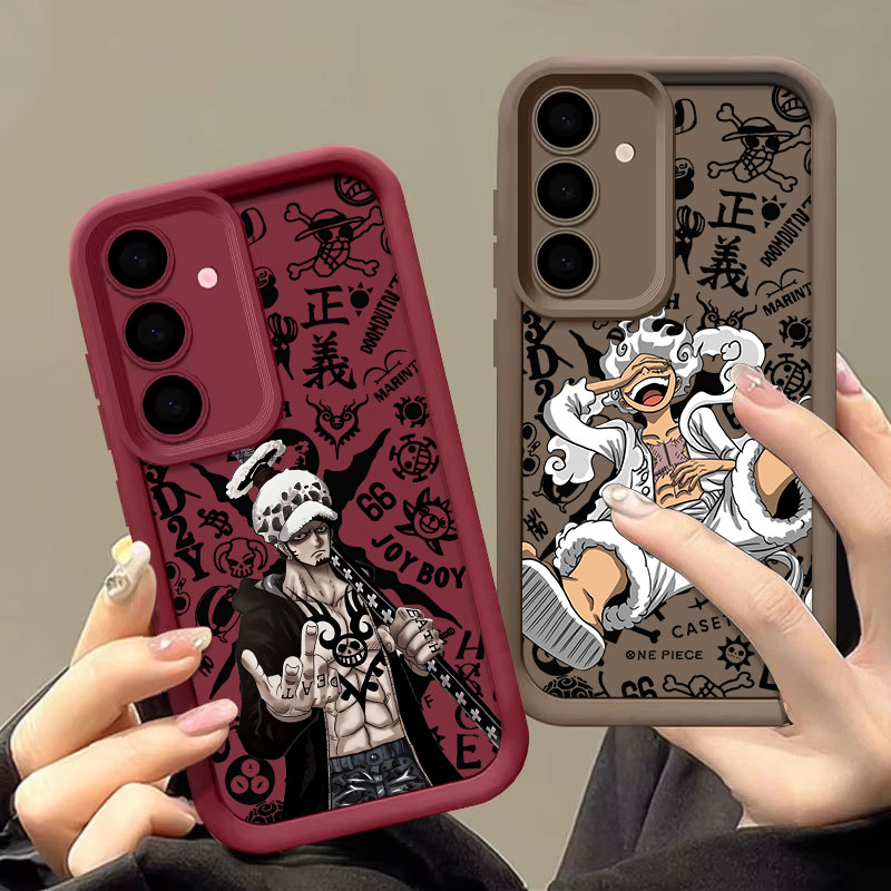غطاء حماية أنيمي ون بيس لوفي و - مراجعة Phone Cases Galaxy S25 وسعره