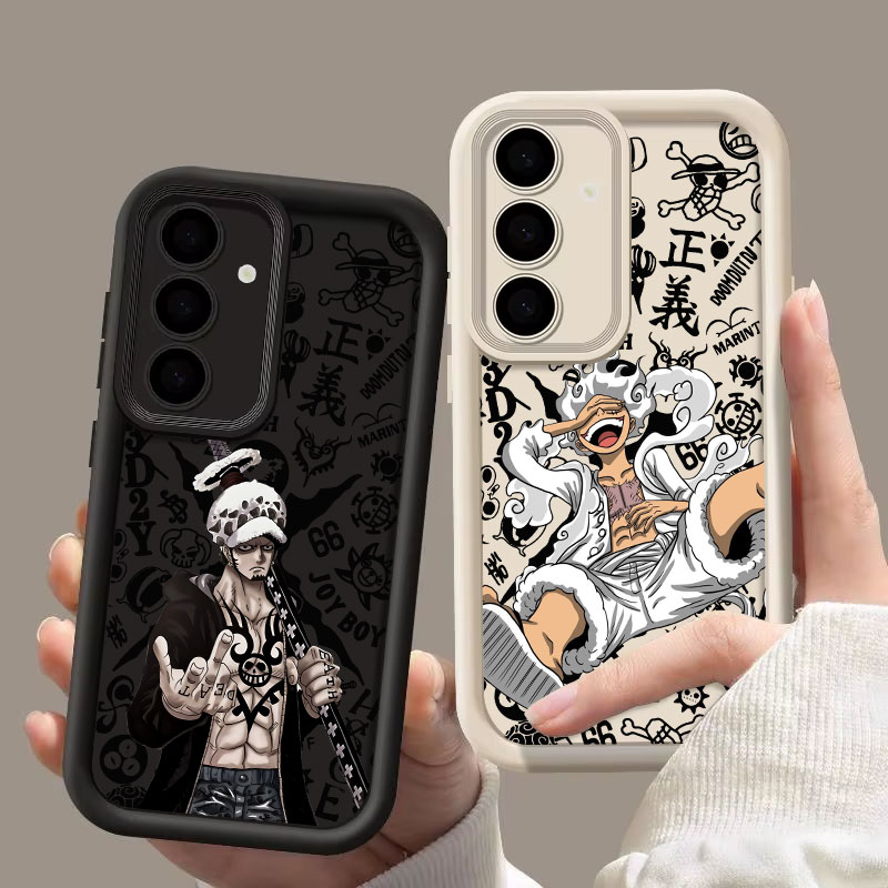 غطاء حماية أنيمي ون بيس لوفي و - مراجعة Phone Cases Galaxy S25 وسعره