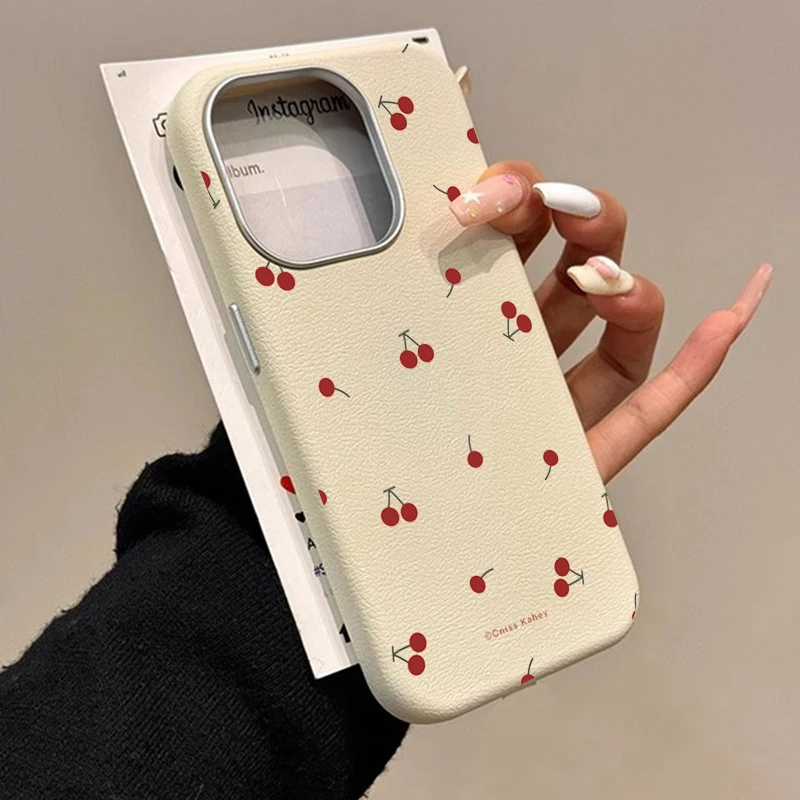 غطاء هاتف لطيف بنمط الكرز الكر - مراجعة Phone Cases Cherry وسعره