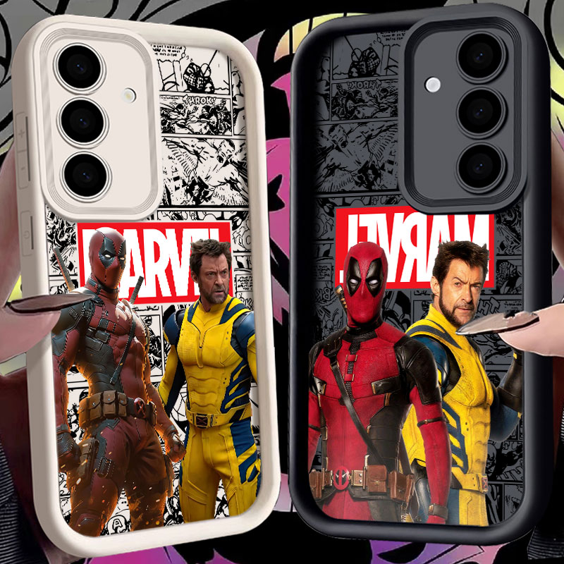 جرابات مارفل ديدبول وولفرين له - مراجعة Phone Cases Samsung S25 Fe وسعره