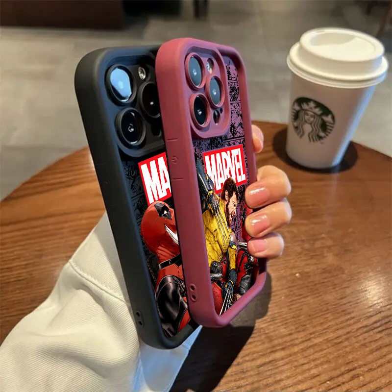 جرابات مارفل ديدبول وولفرين له - مراجعة Phone Cases Samsung S25 Fe وسعره