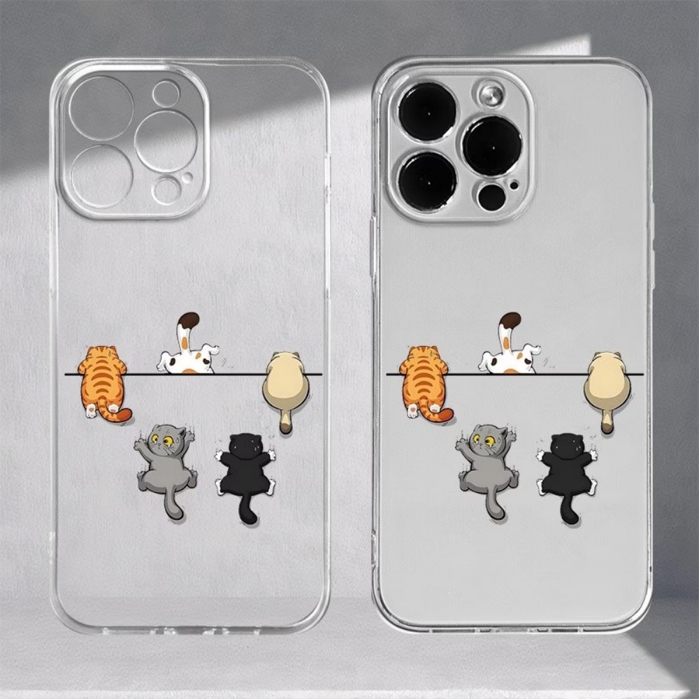 غطاء هاتف بنمط خمسة قطط لطيفة  - مراجعة Phone Cases Cat وسعره