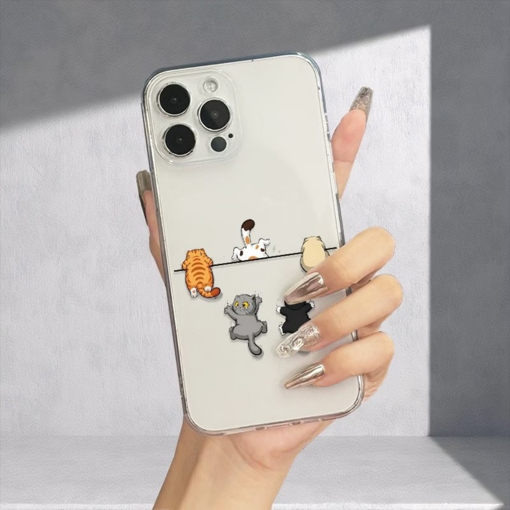 غطاء هاتف بنمط خمسة قطط لطيفة  - مراجعة Phone Cases Cat وسعره