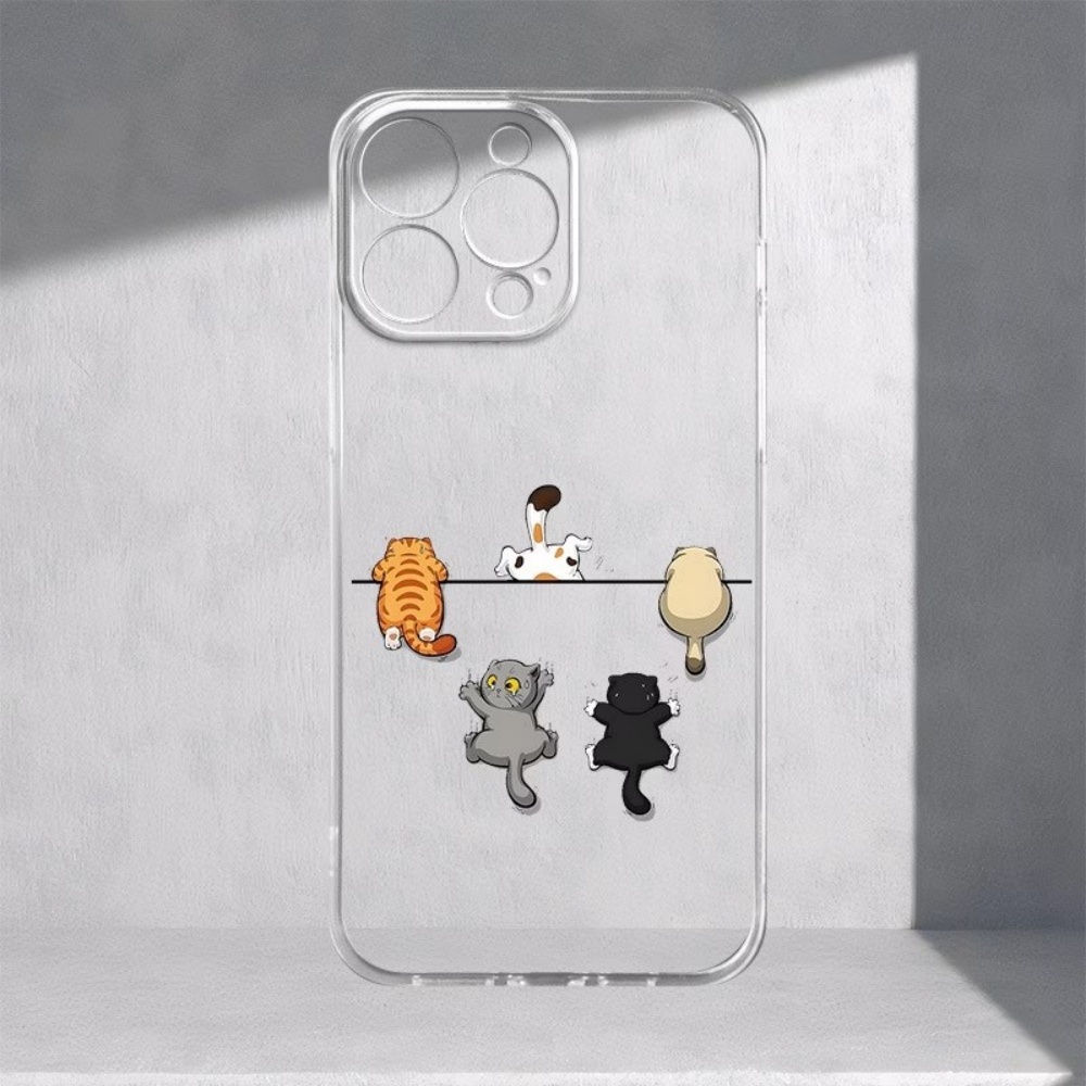 غطاء هاتف بنمط خمسة قطط لطيفة  - مراجعة Phone Cases Cat وسعره