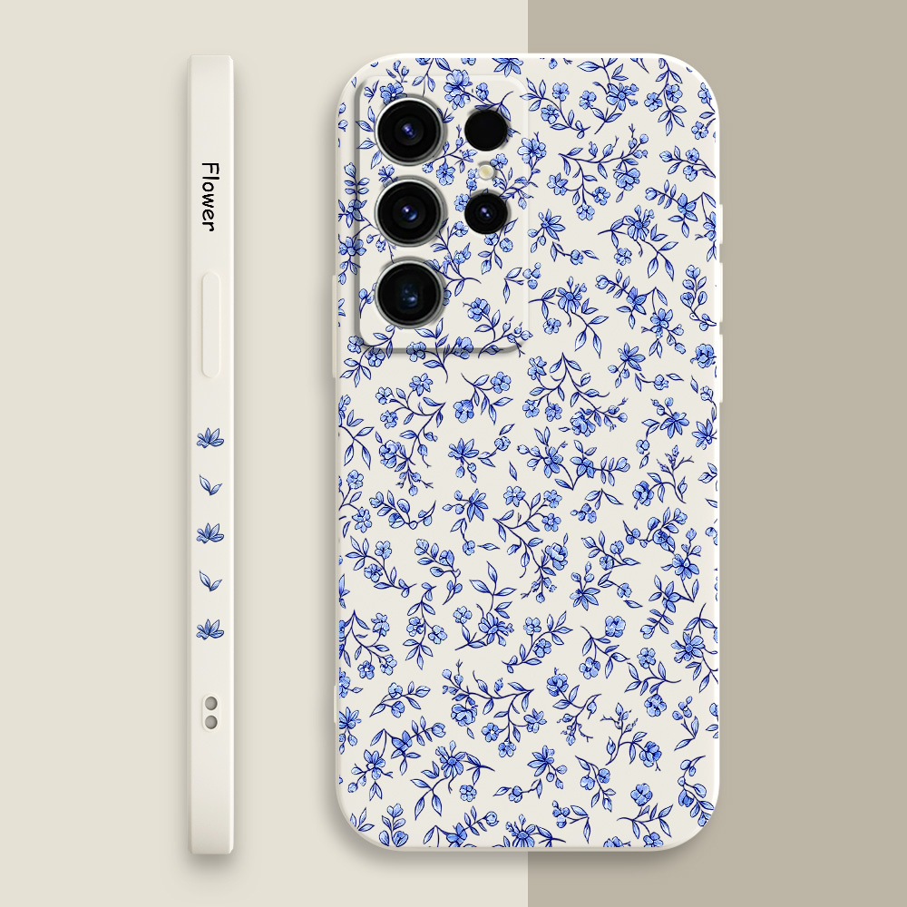 غطاء هاتف بتصميم زهور ملتوية ل - مراجعة Phone Cases Samsung S25 Fe وسعره