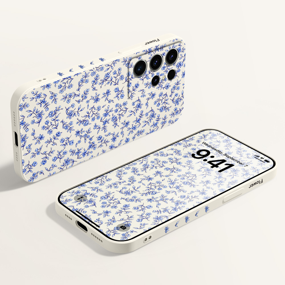 غطاء هاتف بتصميم زهور ملتوية ل - مراجعة Phone Cases Samsung S25 Fe وسعره