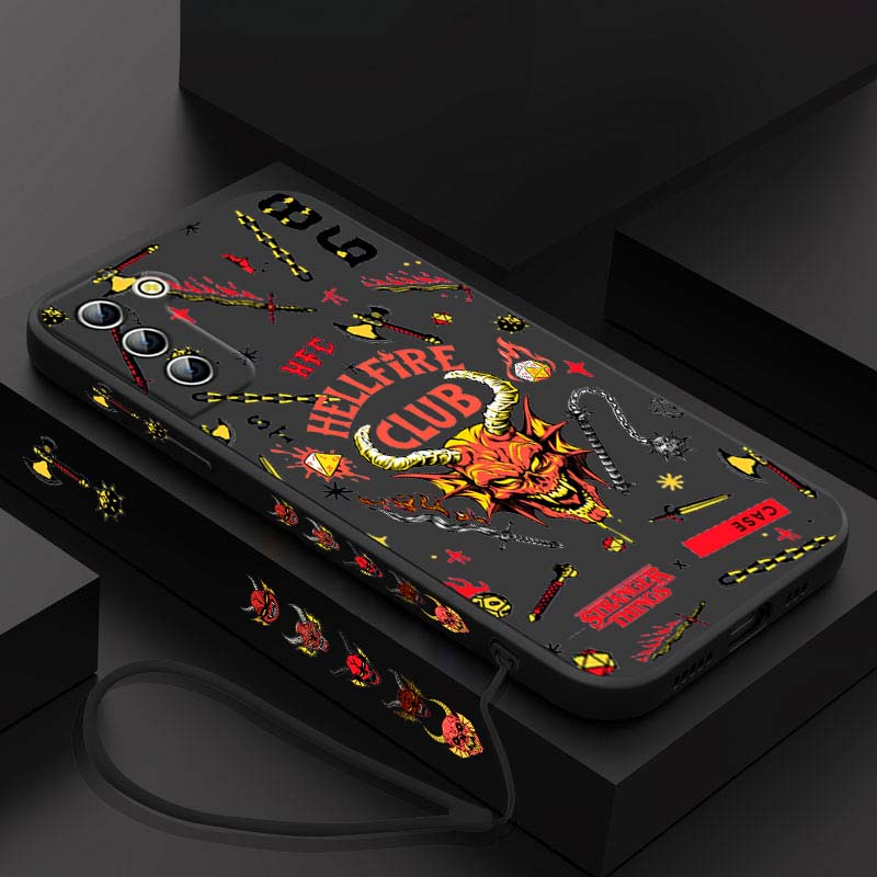 غطاء هاتف سائل بتصميم شيطان ال - مراجعة Phone Cases Samsung S25 Fe وسعره
