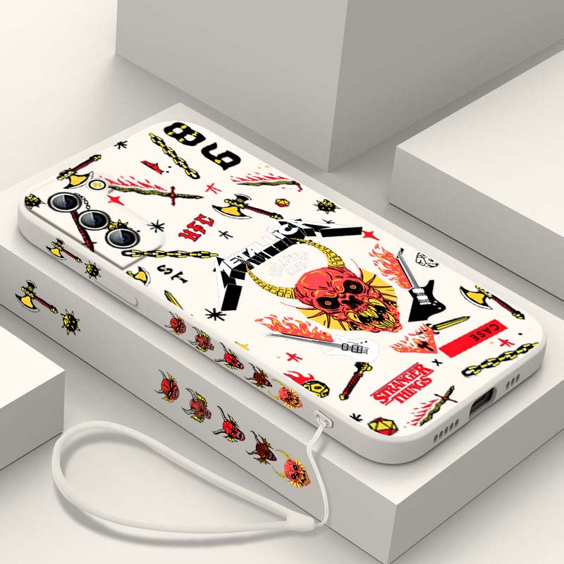 غطاء هاتف سائل بتصميم شيطان ال - مراجعة Phone Cases Samsung S25 Fe وسعره