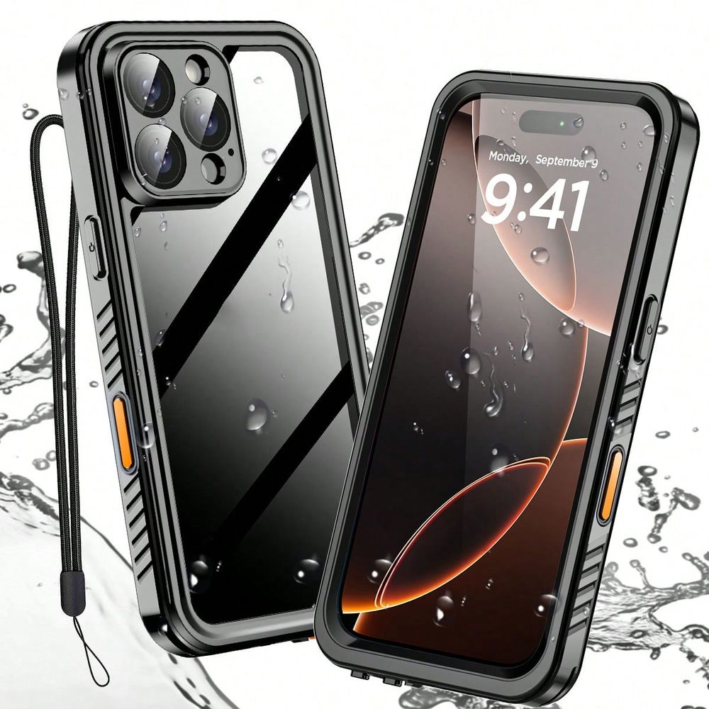 غطاء هاتف أسود مقاوم للماء بمع - مراجعة Phone Cases Heavy Duty وسعره