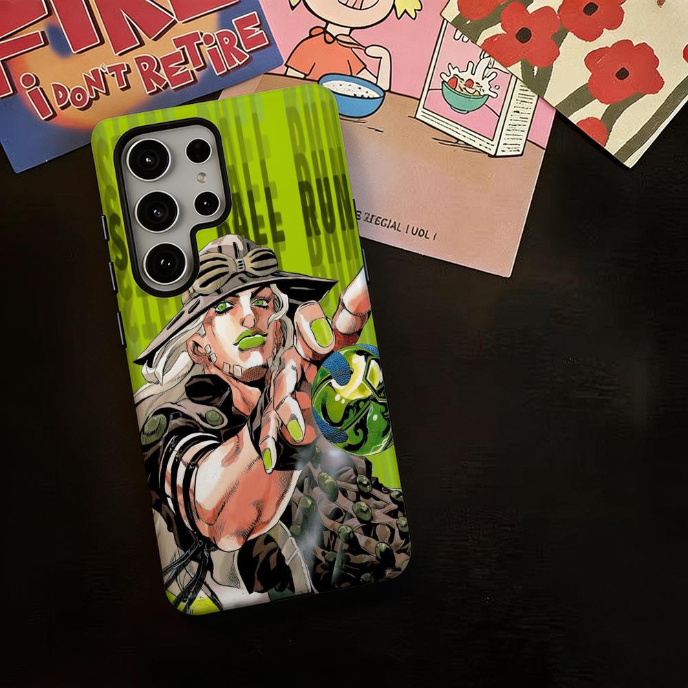 غطاء هاتف أنيمي J-JOJO Steel B - مراجعة Phone Cases Galaxy S25 وسعره