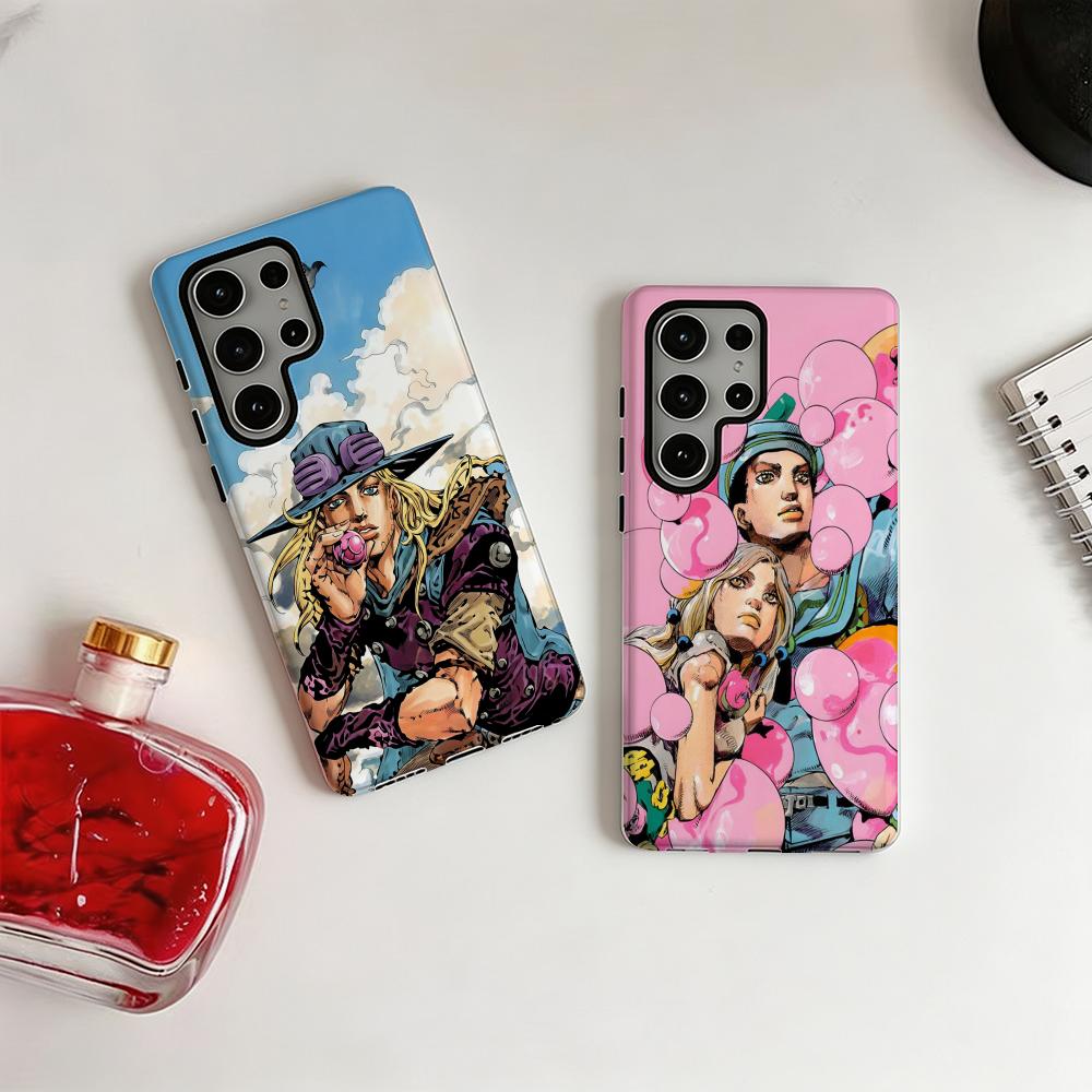 غطاء هاتف أنيمي J-JOJO Steel B - مراجعة Phone Cases Galaxy S25 وسعره