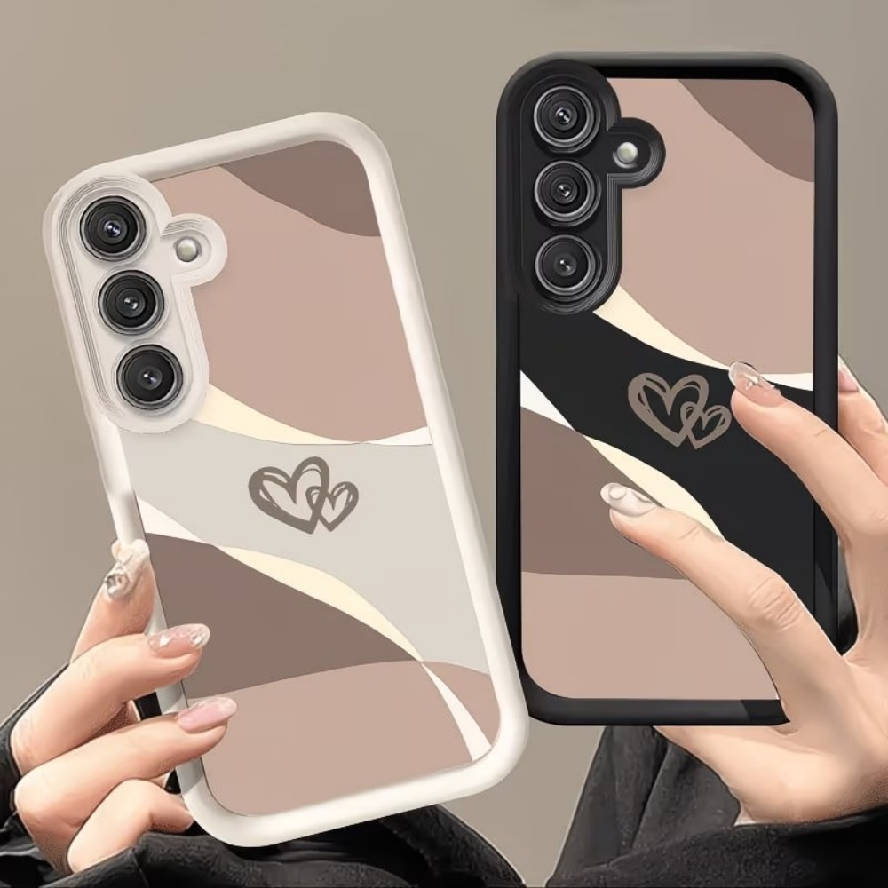 غطاء هاتف لطيف على شكل قلب مقا - مراجعة Phone Cases Samsung S25 Fe وسعره
