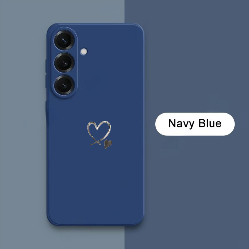 غطاء هاتف سيليكون بطبعة قلب ال - مراجعة Phone Cases Samsung S25 Fe وسعره