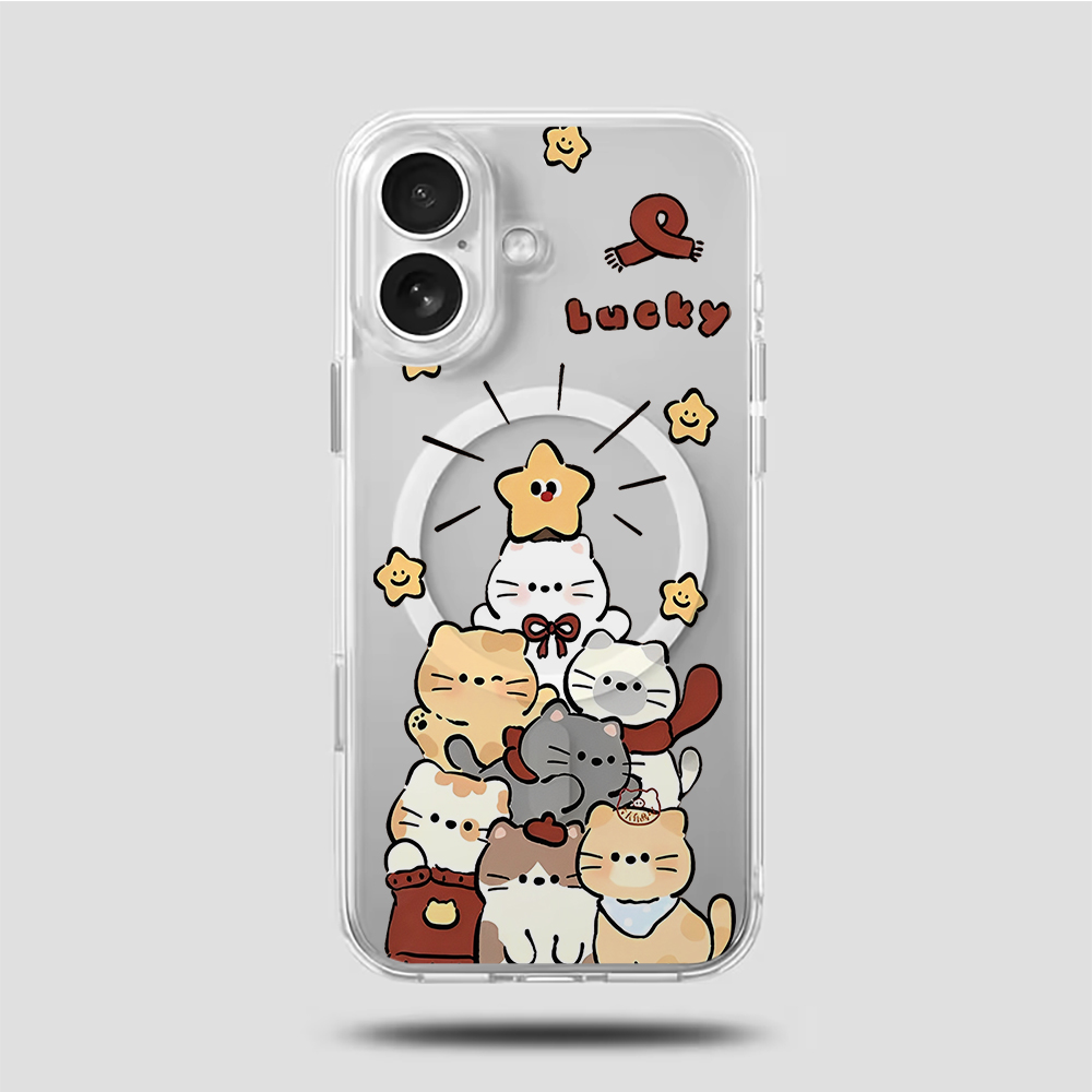 غطاء هاتف شفاف بتصميم قطة كرتو - مراجعة Phone Cases Iphone 11 وسعره